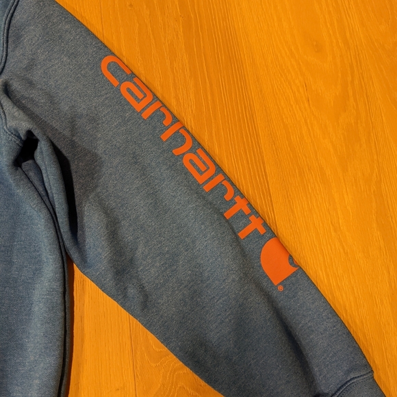Carhartt Blue Men's Hoodie - Picture 4 of 7